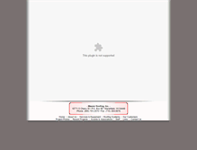 Tablet Screenshot of maurerroofing.com